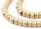 The Bead Chest Brass Padre Beads 9mm, Full Strand of Quality Metal Spacers for DIY Jewelry Design